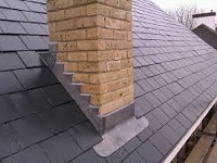 New lead flashing or repairs on chimney stacks